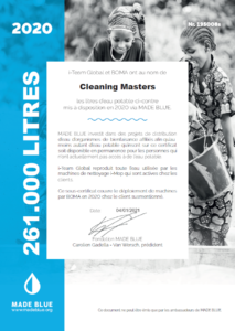 Cleaning Masters Made Blue 2020