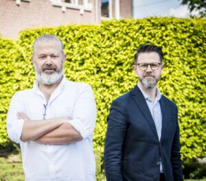 Luc Van Eester en David De Mol van Senior Living Group zijn heel tevreden over de samenwerking met Multi Masters Group.