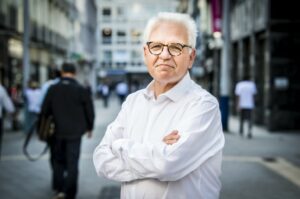 Luc Tillemans de l'AWDC est très satisfait du nettoyage des bureaux par Multi Masters Group
