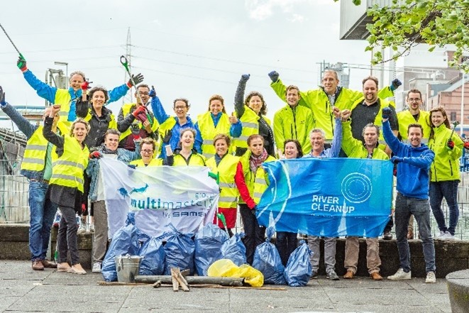 MVO-rapport Samsic - partnership Multi Masters Group - River Cleanup