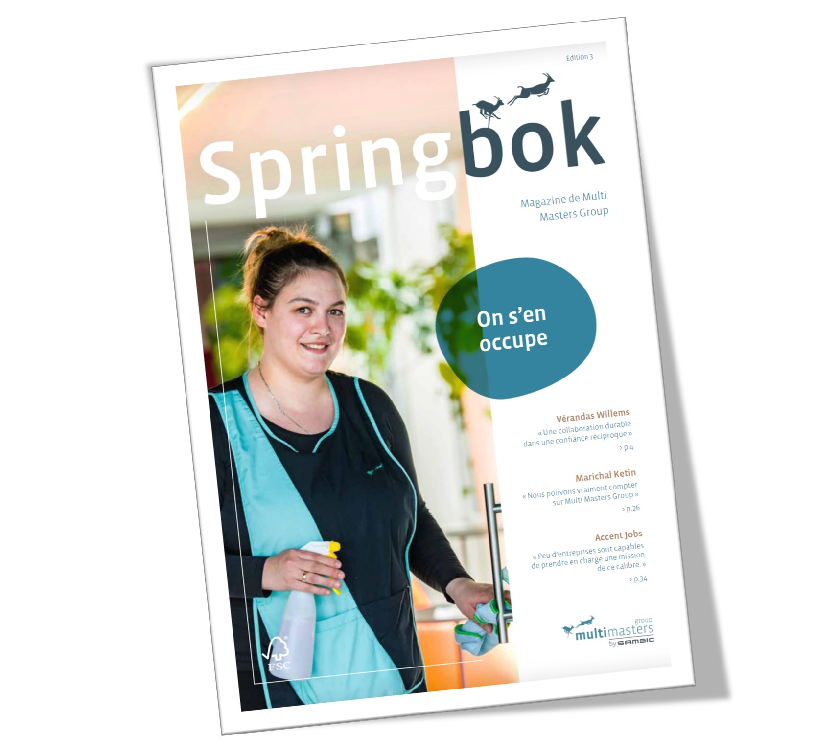 La nouvelle édition de Springbok, le magazine de Multi Masters Group, est diponisble.