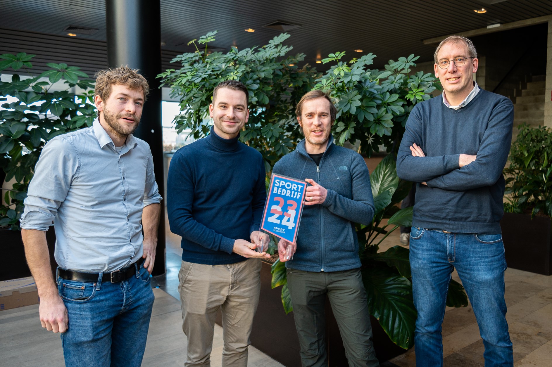 Label Sportbedrijf - Multi Masters Group - Sport Vlaanderen - Maarten Verbruggen - Dave Van Woensel - Koen Meeusen - Koen Van Deyk